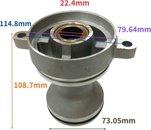 Bearing Carrier Assy 19291A3 for Mercury Mercruiser Outboard Boat Engine 25-60 hp (Without Oil Seal/Bearing) in Saudi Arabia
