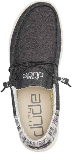 Hey Dude Women's Wendy Canvas | Women’s Shoes | Women’s Lace Up Loafers | Comfortable & Light-Weight in Kuwait