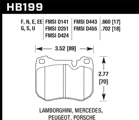 Hawk Performance HB199E.702 Blue 9012 Motorsport Brake Pads in Saudi Arabia