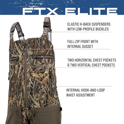 FROGG TOGGS mens Ftx Elite Ultra Performance Waterproof Angler Fishing Bib in Saudi Arabia