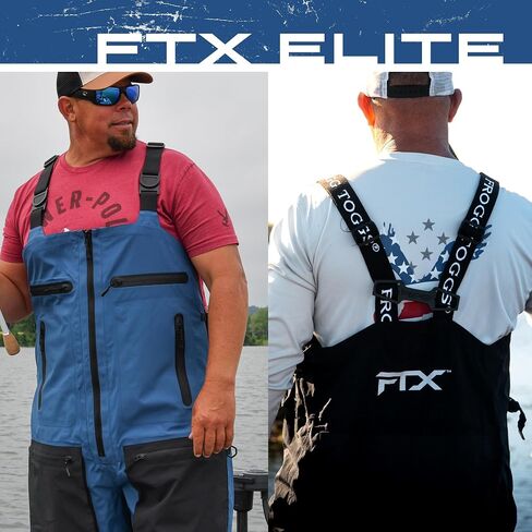FROGG TOGGS mens Ftx Elite Ultra Performance Waterproof Angler Fishing Bib in Saudi Arabia