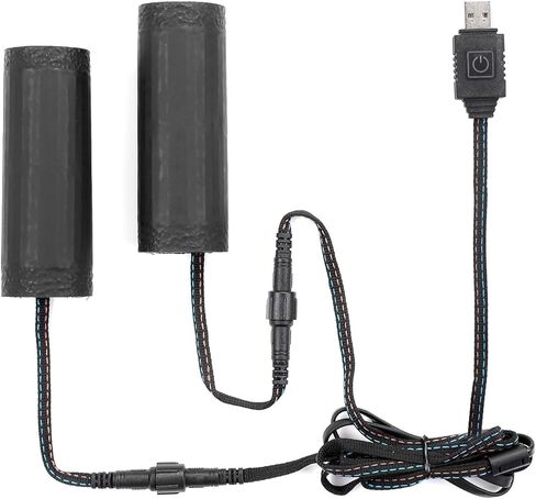 مقابض تسخين KEMIMOTO ATV، سخان مقود USB 6 مستويات قابل للتعديل، IP67 مقاوم للماء للدراجات النارية ومقابض مسخنة لدراجة نارية 22 مم/ATV in Kuwait