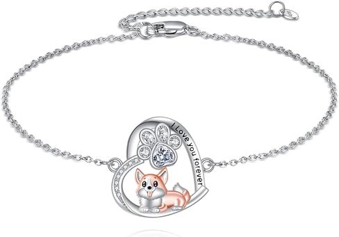 سوار حيوان للنساء 925 ستيرلنج الفضة القط/الدلفين/السلاحف/سوار الحصان هدايا المجوهرات in Kuwait