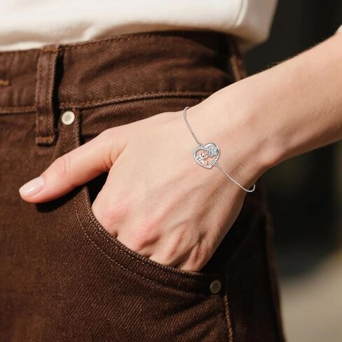 سوار حيوان للنساء 925 ستيرلنج الفضة القط/الدلفين/السلاحف/سوار الحصان هدايا المجوهرات in Kuwait