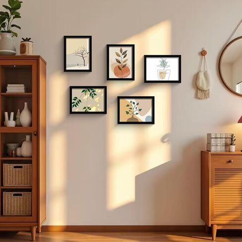 SESEAT 12x18 Picture Frame Black, Display Pictures 11x17 with Mat or 12x18 without Mat, Photo Frames Wall Gallery, 1 Pack in Kuwait