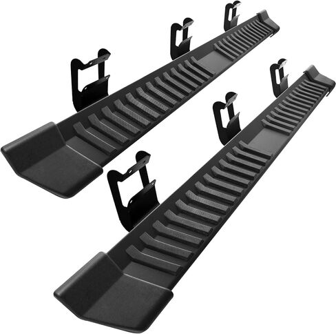 COMNOVA Pair Running Board Nerf Bar Compatible with 15-26 Ford F150 Superduty Crew Cab（4 Full Size Doors） Rocker Slider Side Steps,Width 6 Inches V Style.with OE Style Brackets in Saudi Arabia