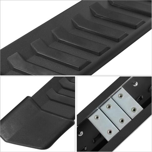 COMNOVA Pair Running Board Nerf Bar Compatible with 15-26 Ford F150 Superduty Crew Cab（4 Full Size Doors） Rocker Slider Side Steps,Width 6 Inches V Style.with OE Style Brackets in Saudi Arabia
