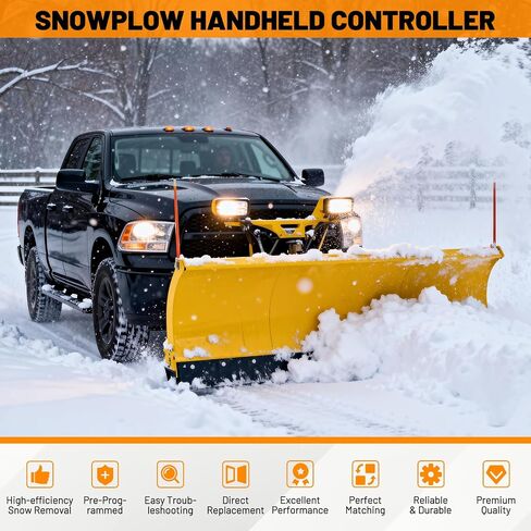 KAOLALI Snowplow Handheld Controller Replacement for Western 56462 Snow Plow Controller Fit for Fisher 9400 for SAM 1306902 Straight Blade Plows in Saudi Arabia