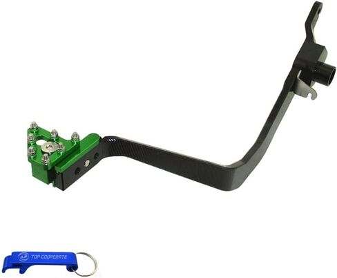 TC-Motor Brake Pedal Lever Rod Assembly for KLX110RL 110RL Dirt Pit Bike KLX 110 (Green Brake Pedal Lever) in Saudi Arabia