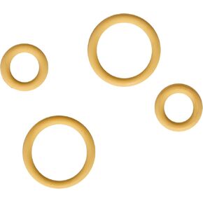 Rubber Turbo Pedestal O Ring Seal Gasket Replacement for Ford F250 F350 7.3L Powerstroke Diesel, 4 Pcs F4TZ-6N653-A F4TZ-6N653-B in Kuwait