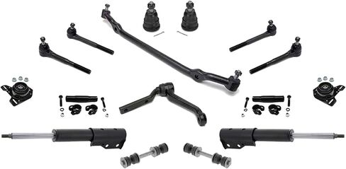 Front Suspension & Chassis 16pc Kit for Chevy for Pontiac for Firebird 1982-1992 82-92 K6145T 134295 DS1049 ES2226RL 331820 ES2227RL ES2032 K6249 CL14080729 K5252 in Saudi Arabia