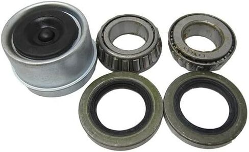 # قطع غيار الولايات المتحدة لـ 1-5 Lug x4.5 Idler Hub مع 2000 # مجموعة المحمل استبدال محمل المحور للمقطورة المتنقلة الثلجية #254944 in Kuwait