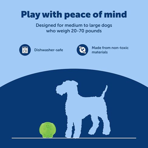 PetSafe Busy Buddy Hippster Dog Chew Toy - Treat Dispenser - Small Medium/Large in Saudi Arabia