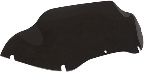 XMT-MOTO 9.5" Wave Windshield Windscreen Fit For Harley Road Glide FLTR FLTRX 1989-2013 Black in Saudi Arabia