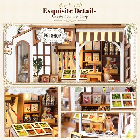 DIY Book Nook Kit - Bookend Diorama with LED - 3D Wooden Puzzle DIY Miniature House Kits - Bookshelf Insert Decor - Booknook Dollhouse Crafts Hobbies Gifts for Adults (Hanging Garden) in Saudi Arabia