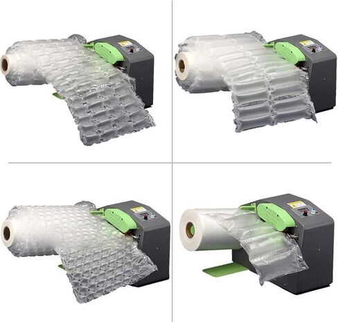 Fully Automatic Air Cushion Machine - Portable Inflatable Bubble Wrap Maker, Adjustable Speed & Temperature, 12 M/Min for Efficient Packaging Solutions in Saudi Arabia