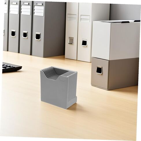 Angoily 4pcs Retractable Card Holder Rack with Slots Sturdy Plastic Attendance and Payroll Organizer for Office Desktop and Warehouse Material Cards in Saudi Arabia