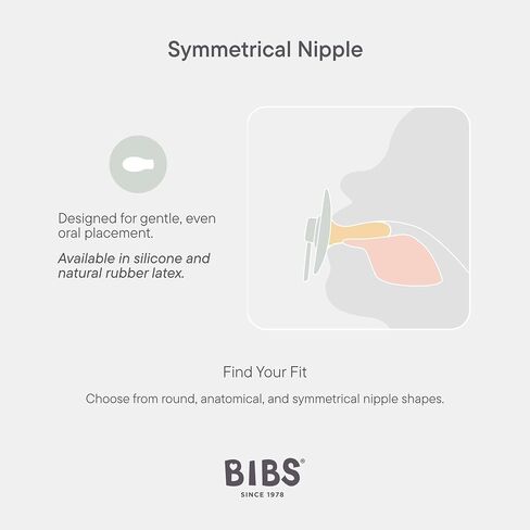 BIBS Pacifiers - Supreme Collection | BPA-Free Baby Pacifier | Made in Denmark | Set of 2 Sage/Hunter Green Color Premium Soothers | Size 6-18 Months in Saudi Arabia