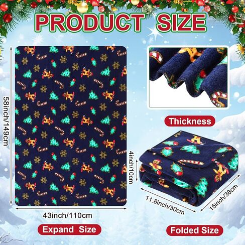 Tuanse 58 x 43 Inches Car Electric Blanket 12 Volt Heated Car Blanket with Temperature Controller and Transparent Storage Bag Cold Weather Tailgating and Emergency Kit(Red Black,Checkered) in Kuwait