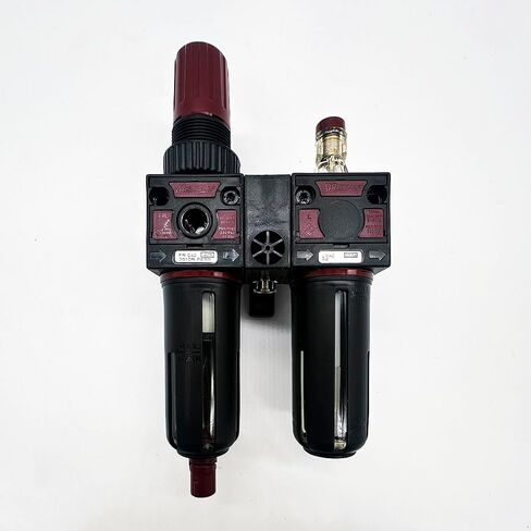 1PC Tire Changer Machine Air Pressor Oil Water Separator Air Filter Regulator Separator Unit FR+L 042 1/4" Fit for Corghi in Saudi Arabia