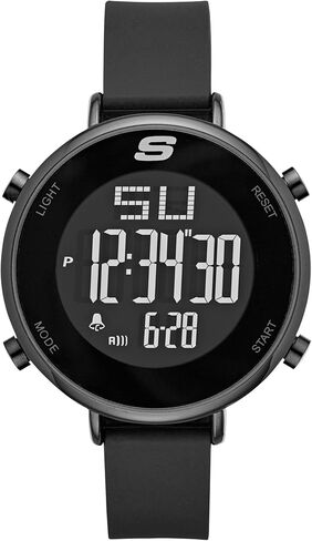 Skechers Women's Magnolia Quartz Metal and Silicone Digital Watch in Saudi Arabia