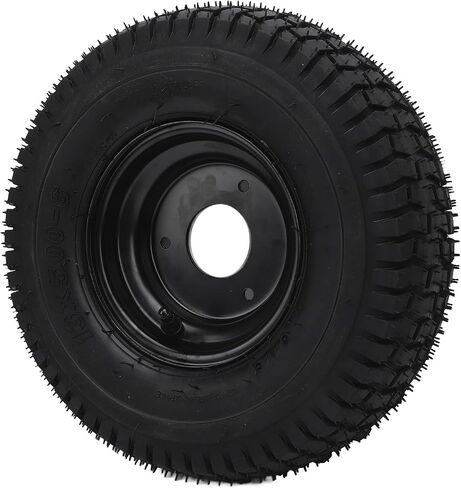 Aramox Tubeless Tires with Black Rims 13x5.00-6 6inch Vacuum Tires Shockproof Anti Slip Rubber Tyres Used for Go Kart Cart and ATV in Saudi Arabia