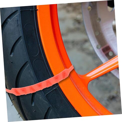 PRETYZOOM 5 قطع معززة من سلاسل إطارات السيارة الشتوية غير قابلة للانزلاق للشاحنات وألواح الجر والثلج والثلج in Kuwait