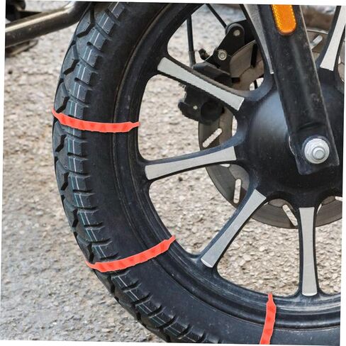 PRETYZOOM 5 قطع معززة من سلاسل إطارات السيارة الشتوية غير قابلة للانزلاق للشاحنات وألواح الجر والثلج والثلج in Kuwait