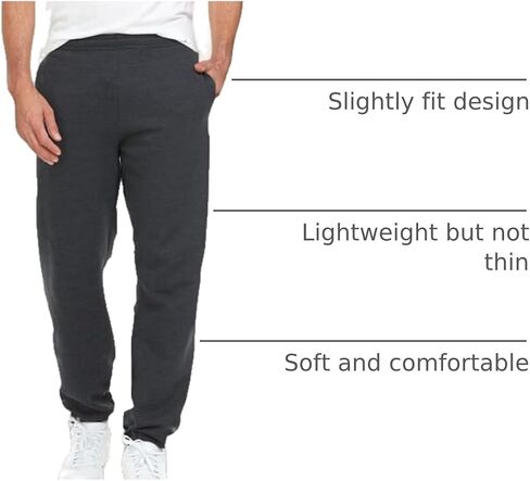 BILLIONHATS 24 Pack of Wholesale Mens Jogger Sweatpants, Homeless Shelter Donation Case, Comfy Bulk Joggers for Men in Saudi Arabia