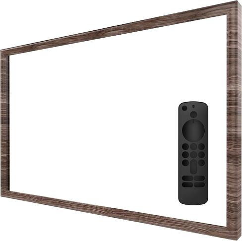Wooden Grain Decorative Frame for ech0 Show 21 (Light Wooden Grain) in Saudi Arabia