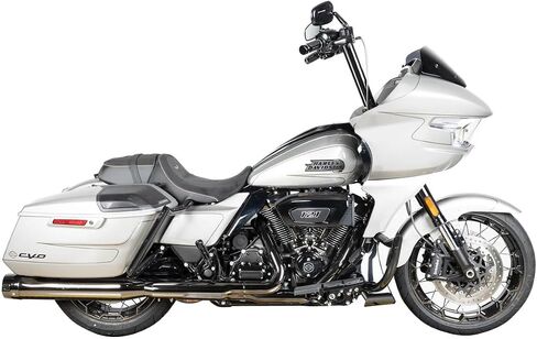 مقود سلسلة Throttle، بعرض 31.5 بوصة، متوافق مع Harley-Davidson Road Glide 2024+ وCVO 2023+ (أسود لامع، ارتفاع 14 بوصة) in Kuwait