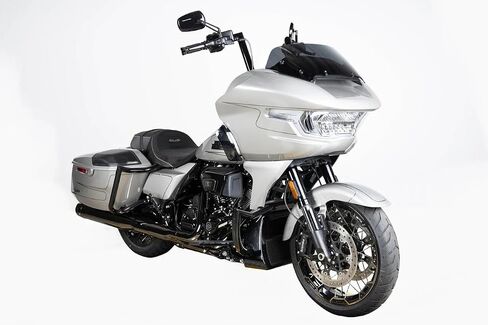 مقود سلسلة Throttle، بعرض 31.5 بوصة، متوافق مع Harley-Davidson Road Glide 2024+ وCVO 2023+ (أسود لامع، ارتفاع 14 بوصة) in Kuwait