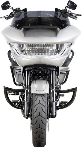 مقود سلسلة Throttle، بعرض 31.5 بوصة، متوافق مع Harley-Davidson Road Glide 2024+ وCVO 2023+ (أسود لامع، ارتفاع 14 بوصة) in Kuwait