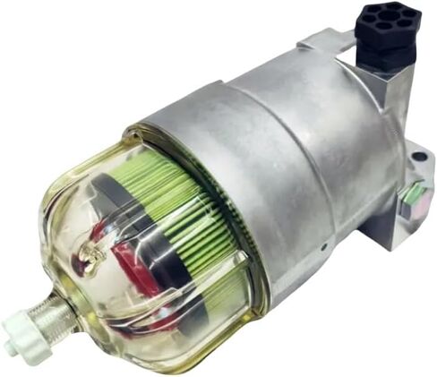 فاصل للمياه عن الوقود 87379042 للحفارة CX130B CX130C CX135SR CX145C SR CX160B CX160C CX210B CX210BLR KHH12020 أجزاء ما بعد البيع الجديدة in Kuwait