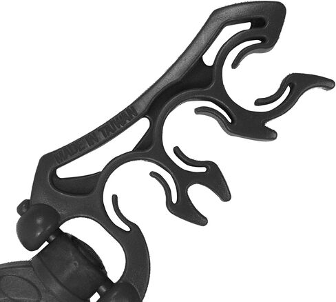 Scuba Choice Scuba Diving Dive Triple Hose Holder with Clip, Black in Saudi Arabia