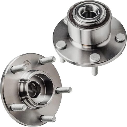 Detroit Axle - Front 14pc Wheel Bearing Hubs Kit for 2004-2005 Mazda 3, Tie Rods Boots Front and Rear Wheel Bearing & Hubs Sway Bar Links Replacement in Saudi Arabia