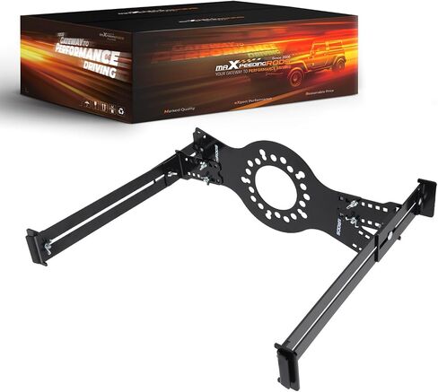 أداة محاكاة تركيب العجلات من maXpeedingrods مقاس 14 بوصة - 22 بوصة مقاس مناسب للإطارات/الإطارات، أداة نموذج بالحجم الطبيعي بنمط مسمار العجلة بخمسة عروات (أسود) in Kuwait