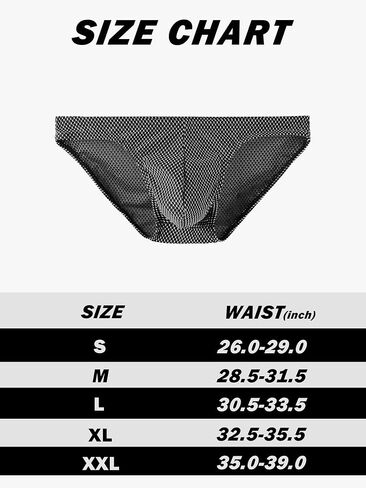 Mens Briefs Underwear Low Rise Bulge Pouch Bikini Comfortable Breathable Underwear Male Multicolor-Y in Saudi Arabia