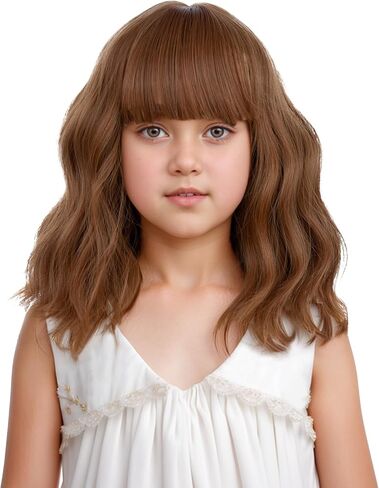 DUDUWIG Black White Wig Short Half Black Half White Wig With Bangs Black White Wig for Kid Girls Cosplay Wig Halloween Wig in Kuwait