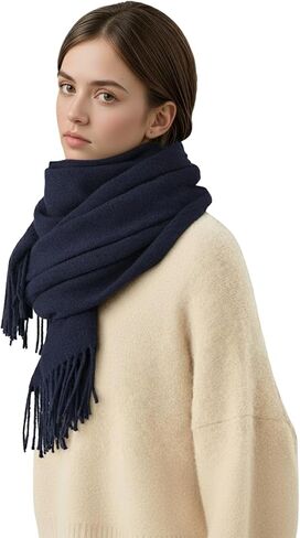 وشاح وشاحات البشمينا واللفائف ، والكشمير تشعر أن الأوشحة بطانية وشاح للنساء شال المساء in Kuwait