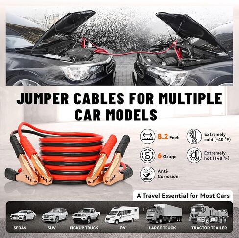 مجموعة أدوات السيارة للطوارئ على جانب الطريق مع كابلات توصيل، وإكسسوارات السيارة للرجال، ومجموعة المساعدة للسلامة تتضمن مطرقة أمان، ومصابيح أمامية، وقفازات، ومجموعة الإسعافات الأولية للنساء والرجال والمراهقين، برتقالية in Kuwait