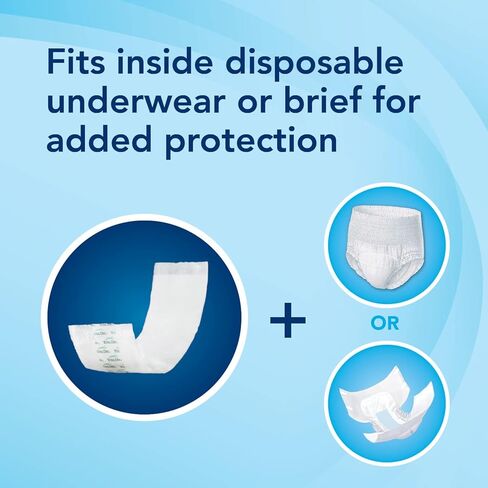 TotalDry Ultra Duo Booster Pads - 30 Count, Advanced Absorbent Core for Exceptional Capacity, Designed for Comfort and Skin Protection, Secure Fit for Worry-Free Use in Kuwait