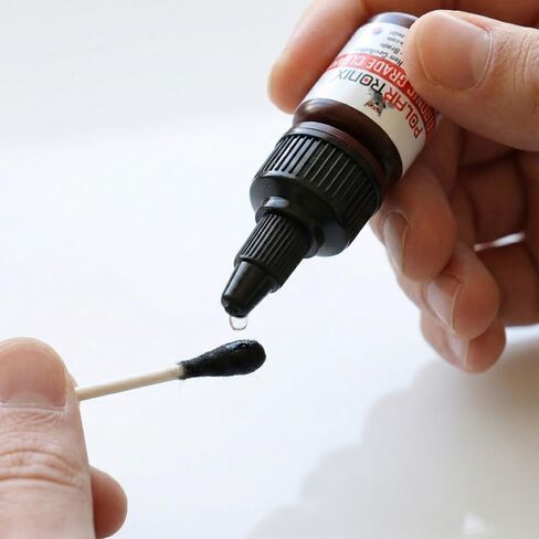 Electronic Grade Cleaner - Flux Remover & Thermal Paste Cleaner – No Residue, Fast Evaporation, Safe for Circuit Boards, CPUs, GPUs – 15ml in Saudi Arabia