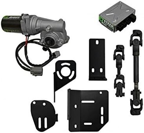مجموعة التوجيه المعزز SuperATV EZ-STEER لـ Polaris Ranger 500 (انظر الإعداد) UTV - تقلل من جهد التوجيه | يزيل عثرة التوجيه | صندوق تحكم مقاوم للماء بنسبة 100% | صندوق تحكم مدمج لسهولة التركيب in Saudi Arabia
