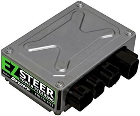 مجموعة التوجيه المعزز SuperATV EZ-STEER لـ Polaris Ranger 500 (انظر الإعداد) UTV - تقلل من جهد التوجيه | يزيل عثرة التوجيه | صندوق تحكم مقاوم للماء بنسبة 100% | صندوق تحكم مدمج لسهولة التركيب in Saudi Arabia