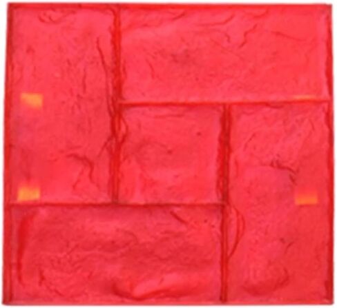 TIST Professional Floor Concrete Embossing Mat, Thickened Concrete Embossing Texture Pattern Mould, Patio Anti-Slip Concrete Pattern Skin(A) in Saudi Arabia