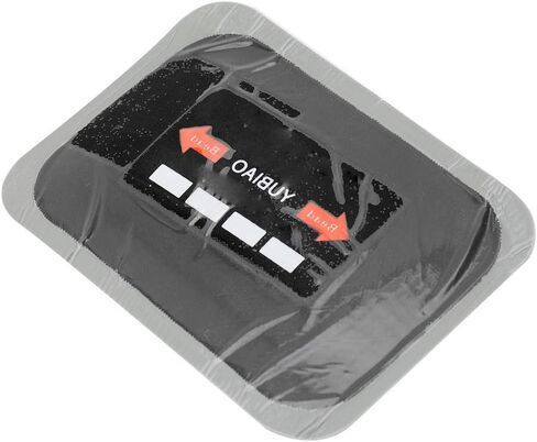 GOTOTOP Tractor Tyre Patches Tire Boot Patch 80 * 120mm Car Rubber Tire Tyre Puncture Repair Patch Tubeless Patchesn with 10PCS Tire Repair Patches in Saudi Arabia