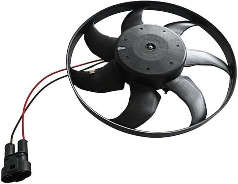 A/C Condenser Radiator Auxiliary Fan - 450W - Compatible with 1997, 1999-2003 Volkswagen EuroVan Automatic Transmission in Saudi Arabia