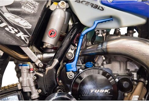 TUSK Kick Starter Anodized Blue for Yamaha YZ250 2002-2023 in Saudi Arabia