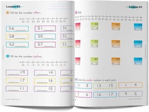 آفاق كتب الرياضيات لرياض الأطفال 1 و 2 in Kuwait